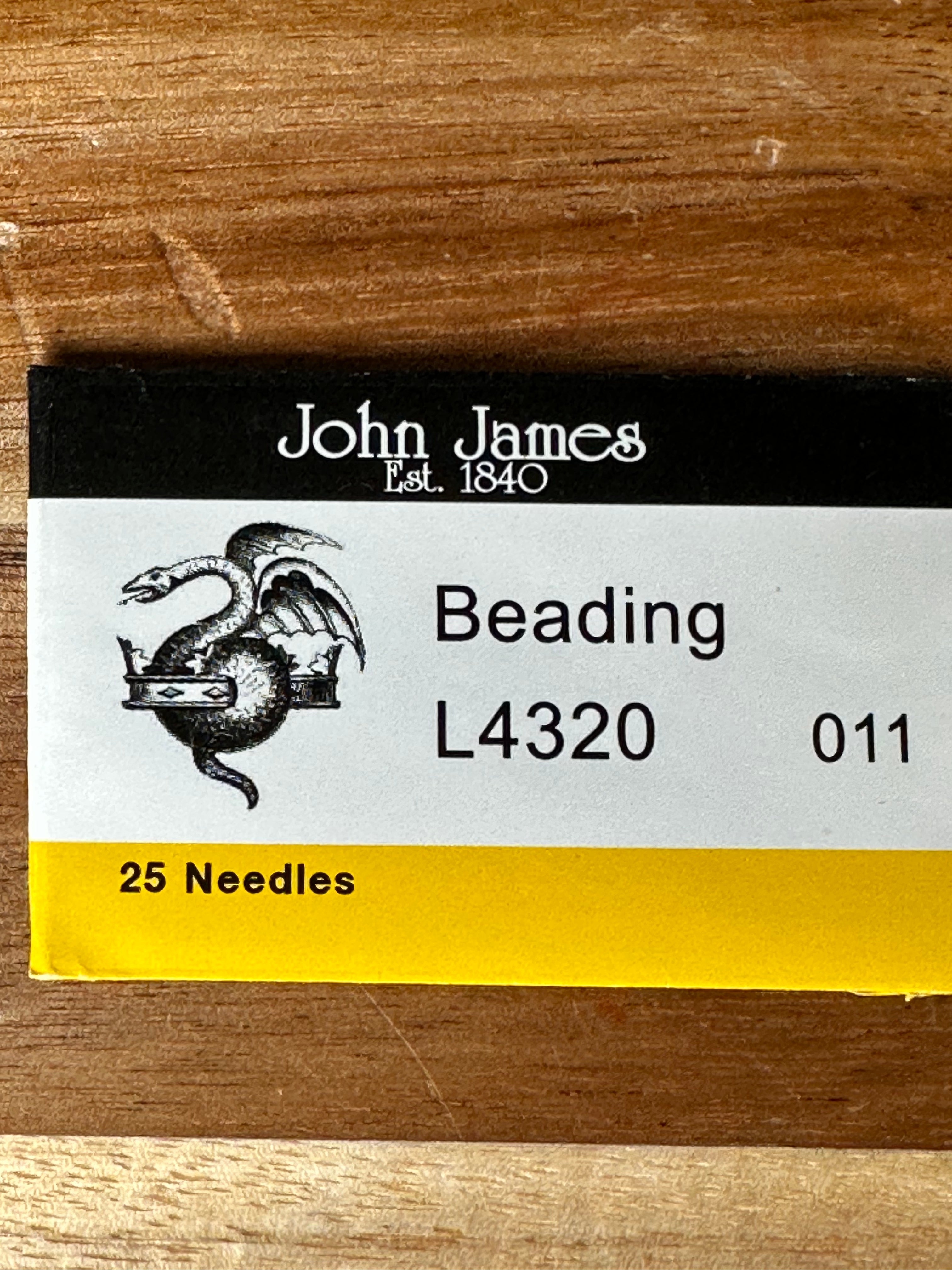 Beading Needles Long Size 11/0