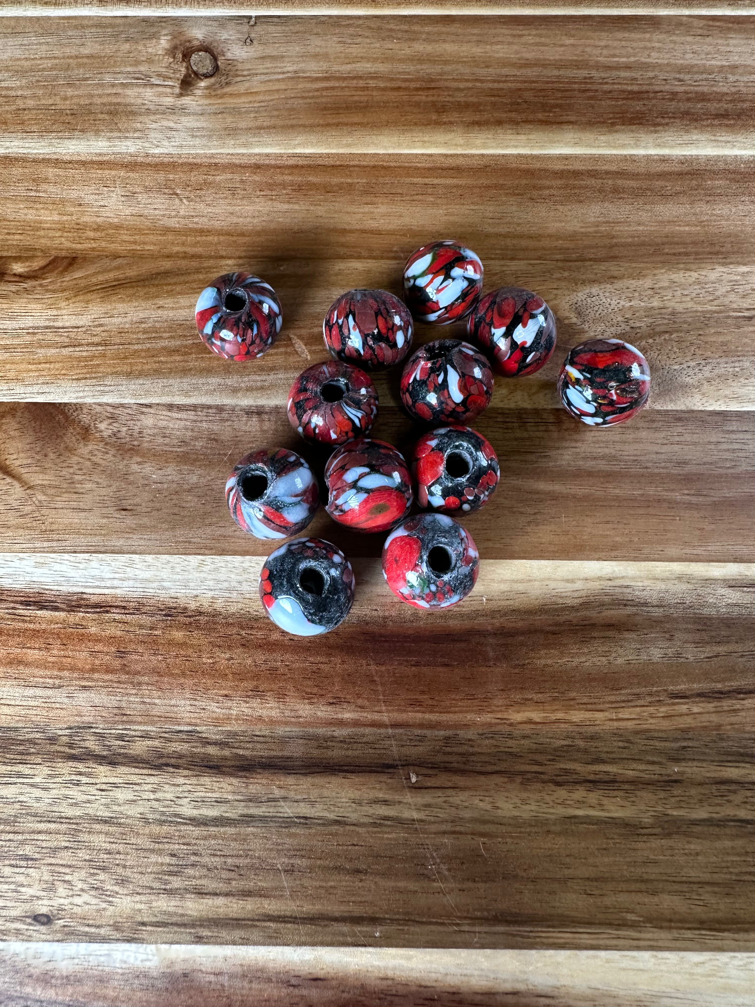 20mm Glass Bead Color Mix 1 (4OZ)
