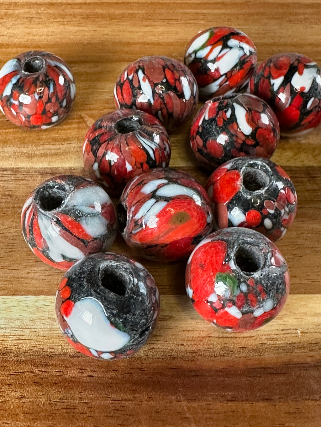 20mm Glass Bead Color Mix 1 (4OZ)