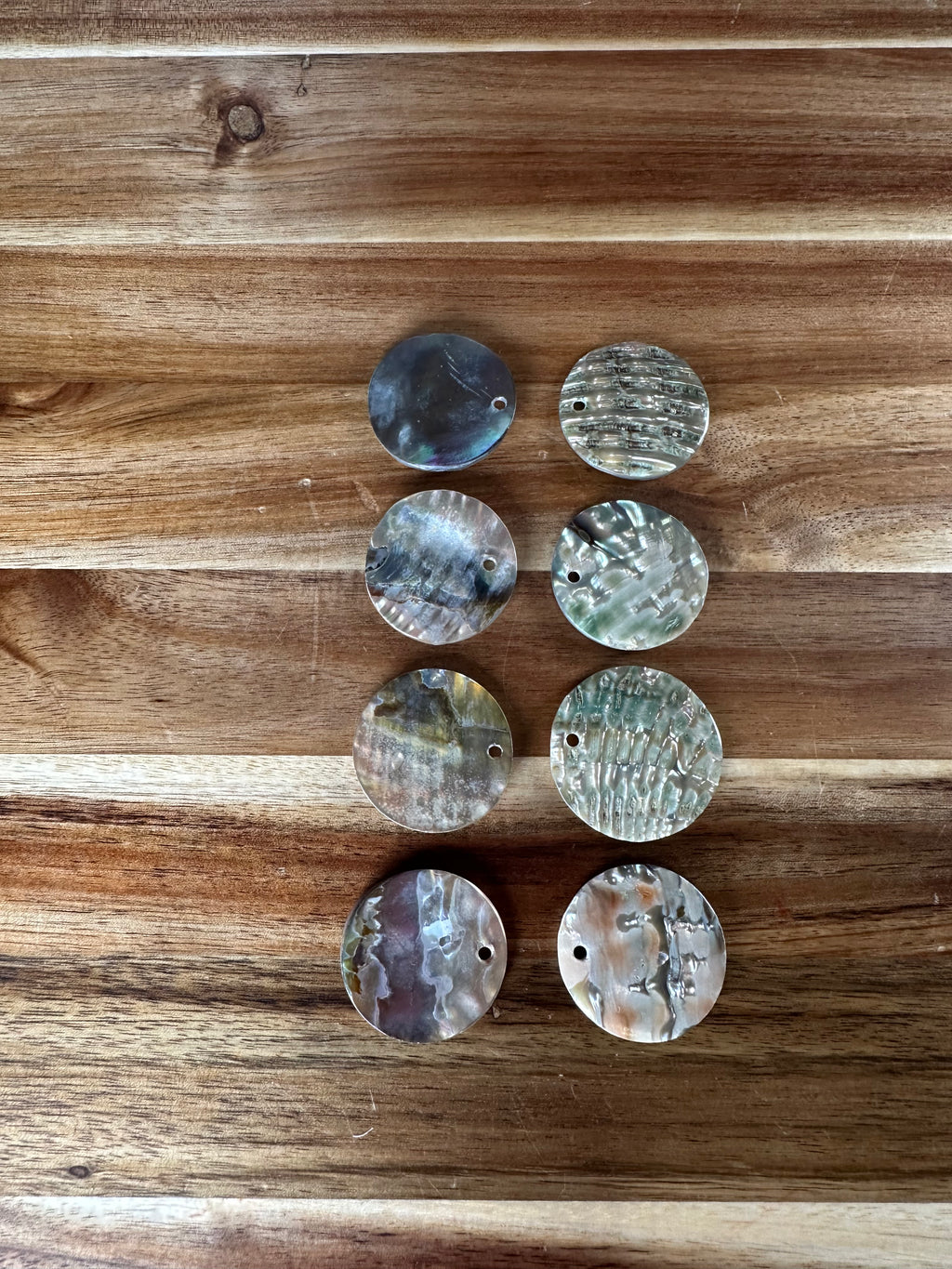 Abalone Conch 1 3/16” (1 Hole/1 Piece)