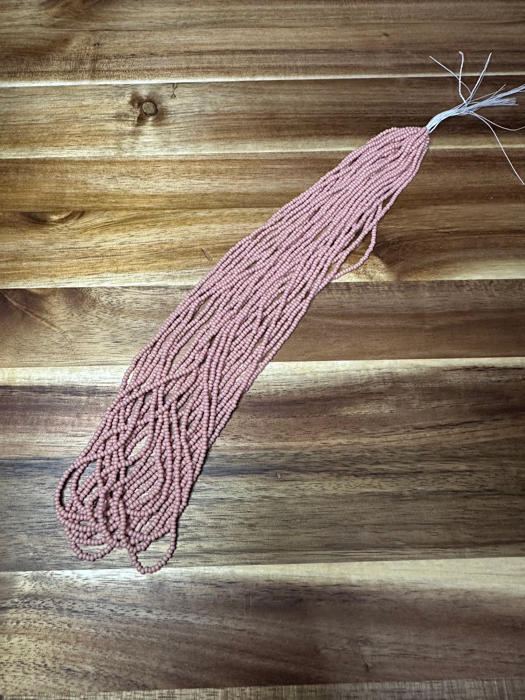 Czech Strung Glass Seed Bead - 11/0 Op Cheyenne Pink