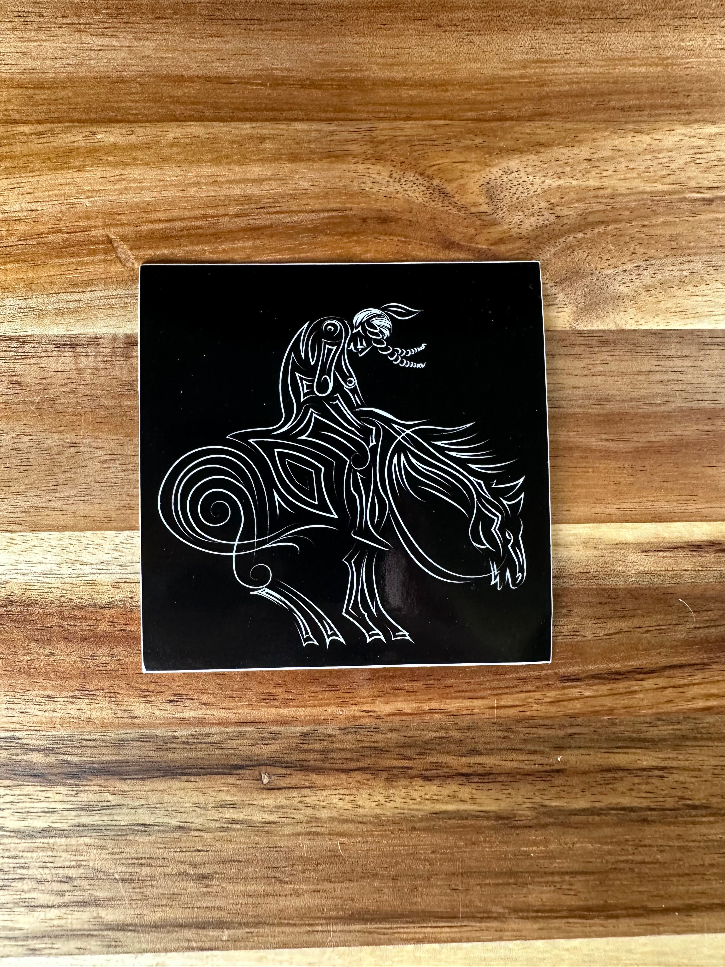 End of Trail Sticker