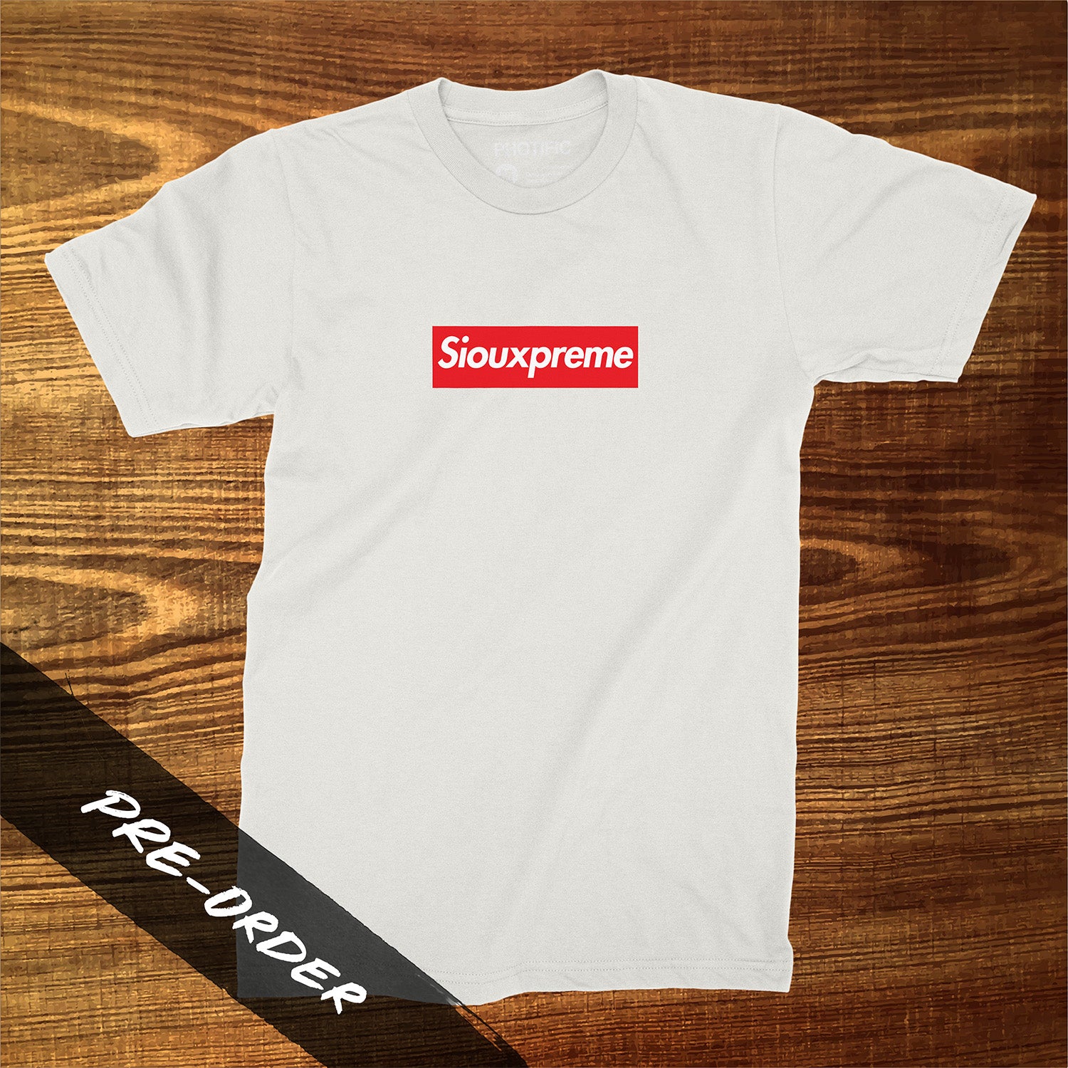 Siouxpreme Premium Tee - White ~ PRE-ORDER