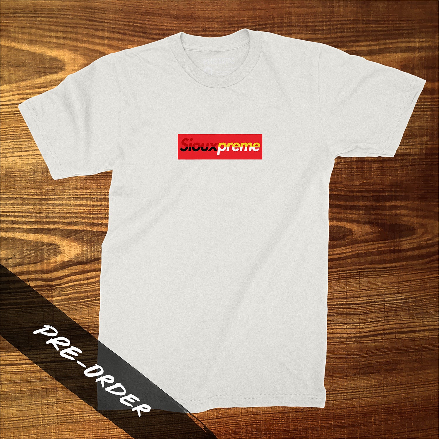 Siouxpreme Medicine Wheel Premium Tee - White ~ PRE-ORDER